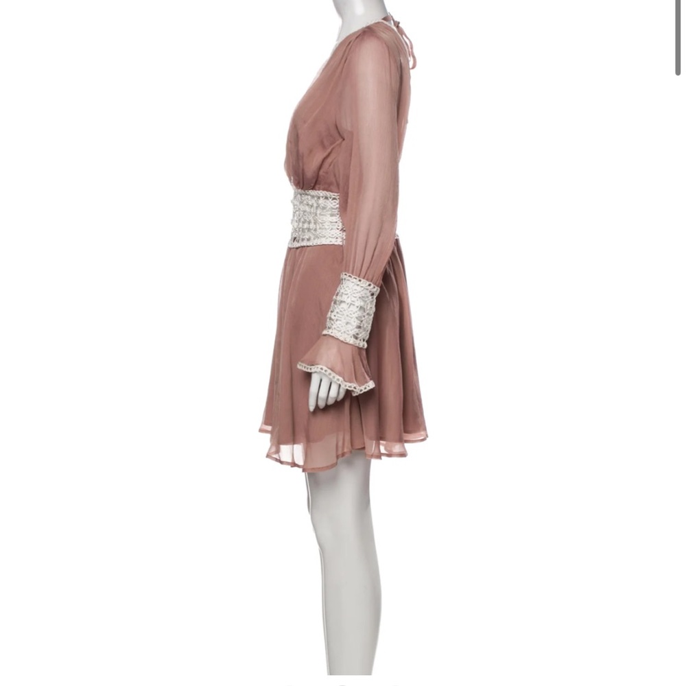 🍋For love and lemons pink mini dress - Picture 3 of 4